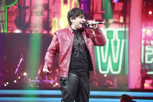 Guzmán se lució con el tema "Mi gusto es".