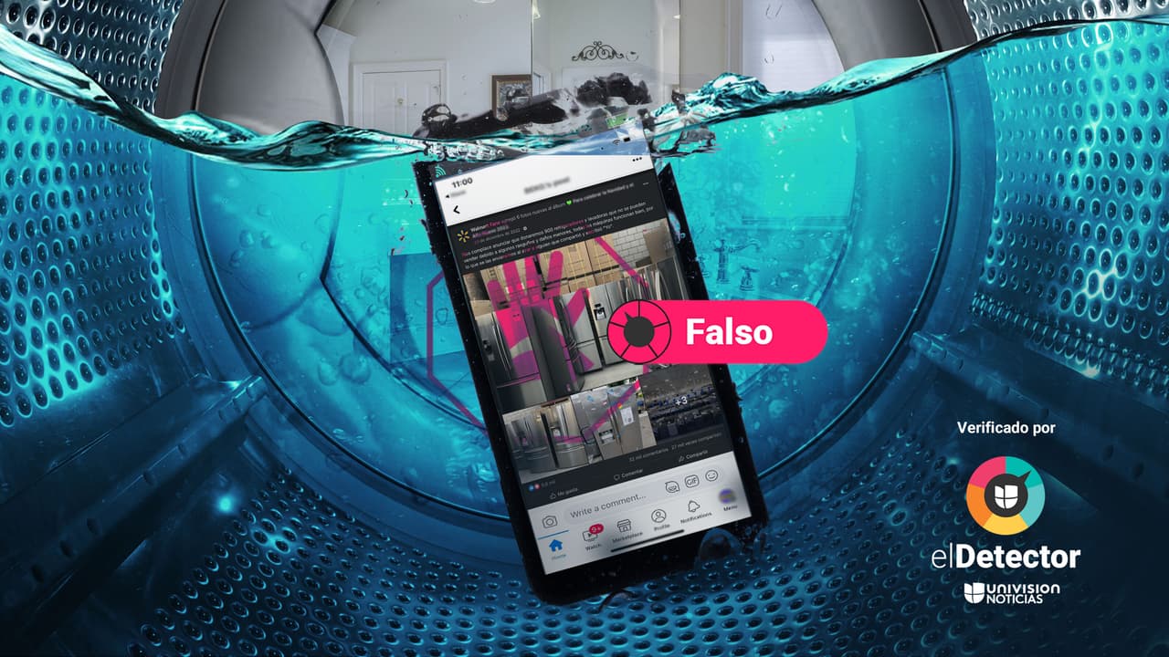 Cuidado con las publicaciones en Facebook que anuncian falsas donaciones de electrodomésticos 