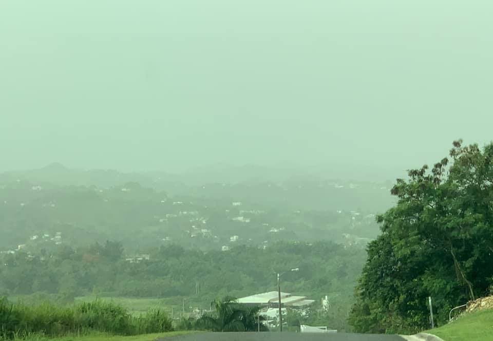 Xaymara Medina nos comparte cómo se encuentra el municipio de Moca ante este evento atmósferico.