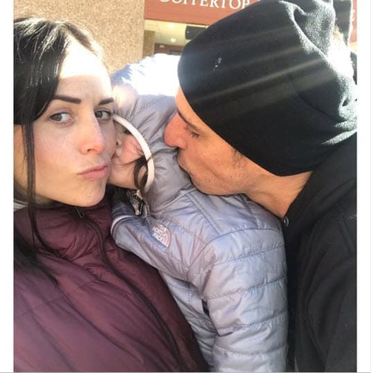 La primera hija de Zuria Vega y Alberto Guerra nació el 11 de enero de 2017.