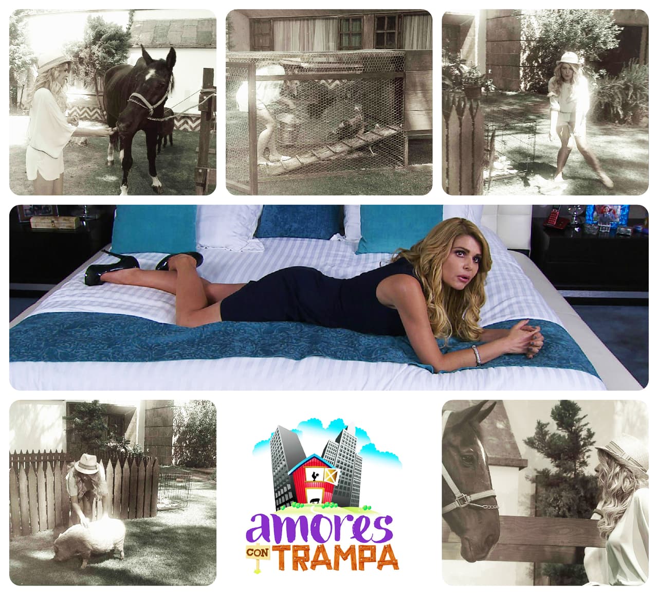 Y ni hablar de ella, ya se imaginó una vida contigo en el campo.