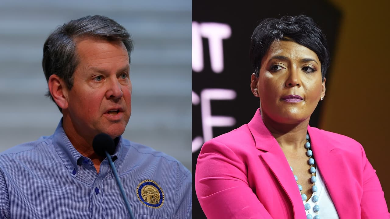 "Nos vemos en la corte": alcaldesa de Atlanta responde al gobernador de Georgia por demanda a su mandato del uso de máscaras