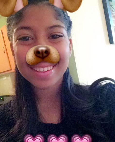 Jeidismar como siempre manteniendo su sonrisa y buena vibra ante la vida.