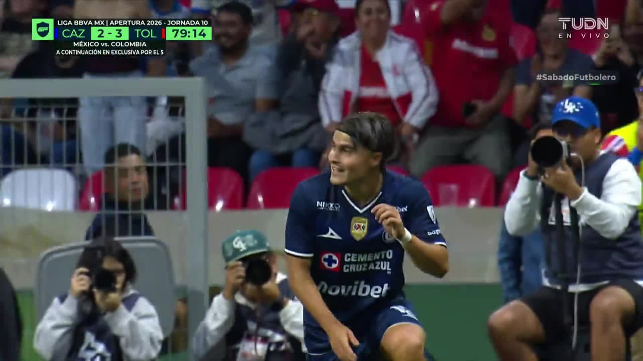 ¡Gol de Cruz Azul! Luka Romero marcó pero se lo anulan por fuera de juego