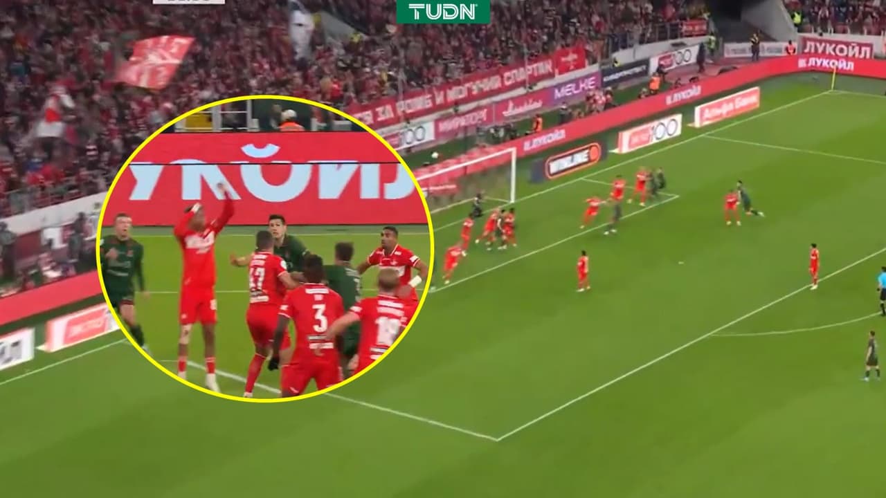 César Montes anota, pero no impide la derrota del Lokomotiv ante Spartak en Rusia