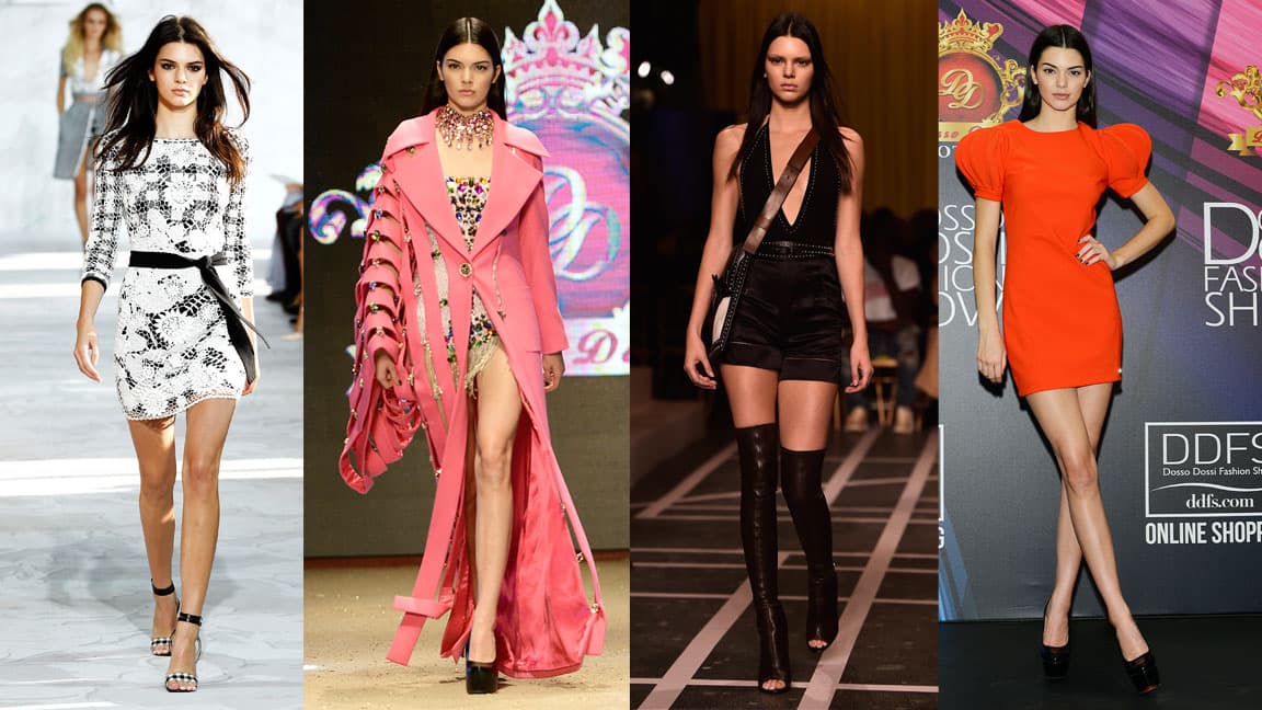 Las piernas de Kendall ha cautivado la atención de las cámaras.