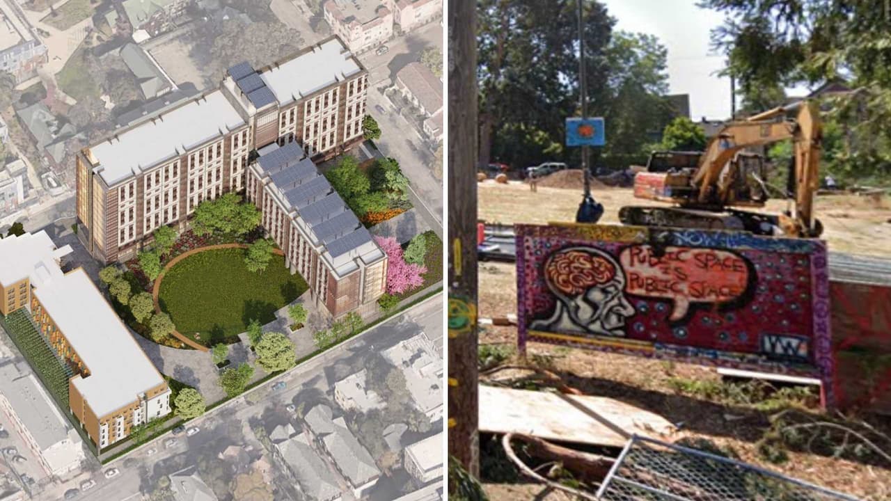 Desalojan el Parque del Pueblo en Berkeley: buscan construir un complejo de viviendas