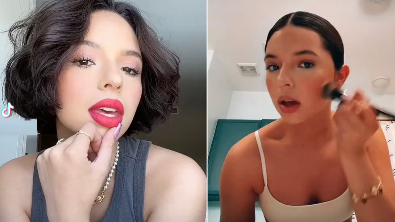 Ángela Aguilar reveló el maquillaje que usa para verse muy chic: el bronceador cuesta 58 dólares