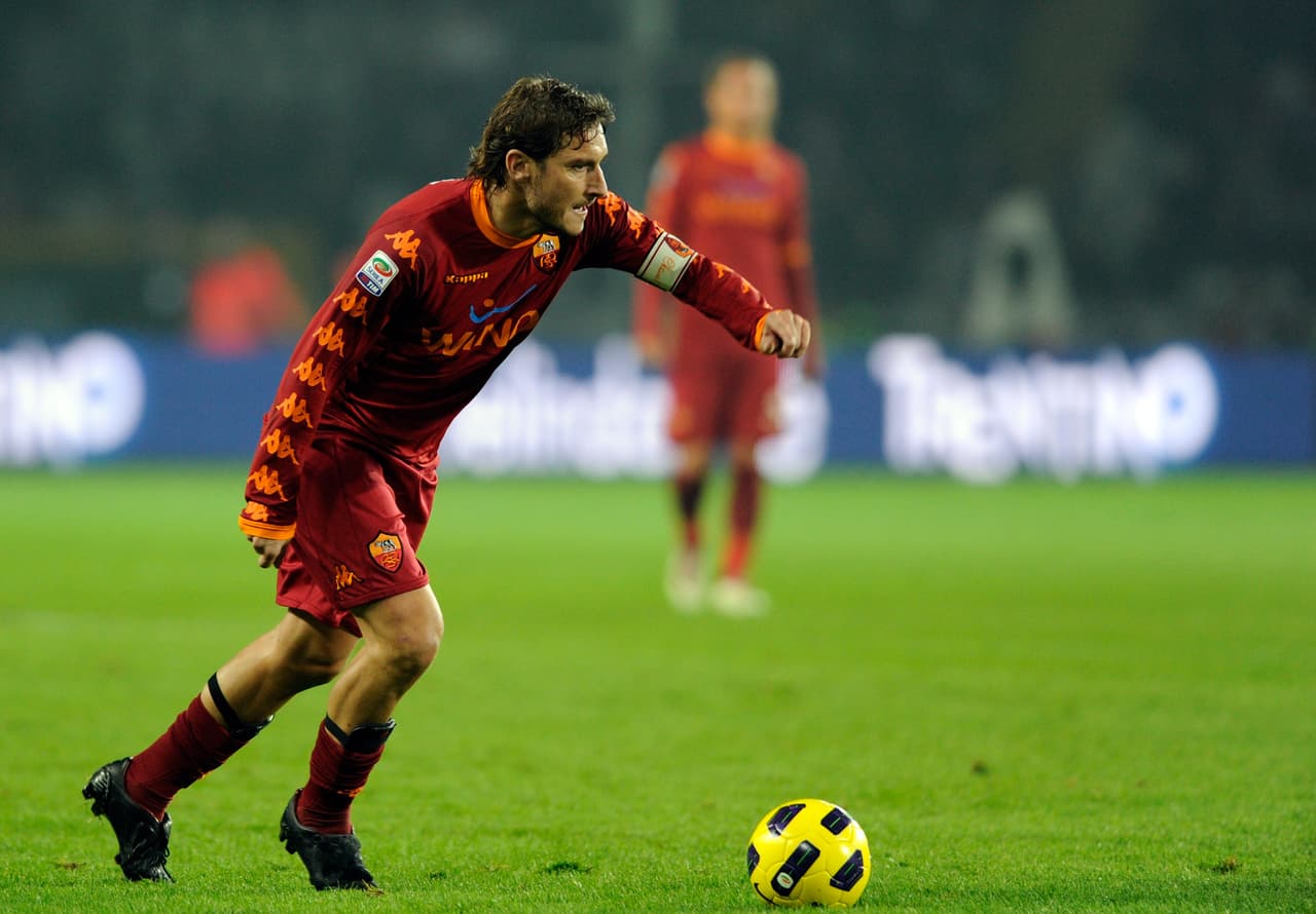 En el 2010 fue Francesco Totti con Roma (Italia, 34 años)