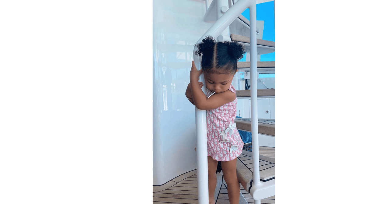 La hija de Kylie Jenner también usa Dior