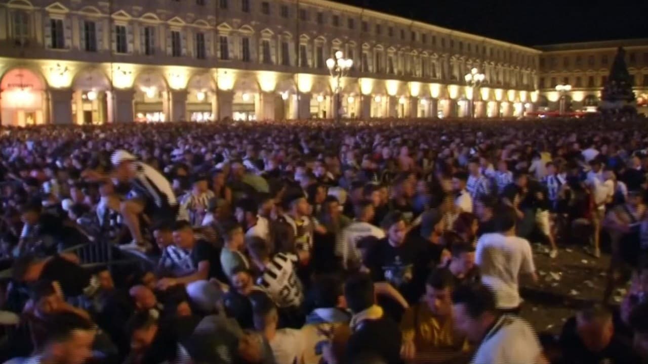 Al menos 1,000 heridos en Turín por una falsa alarma de bomba en la plaza donde se seguía la Liga de Campeones de la UEFA