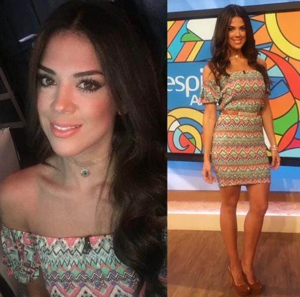 Tan guapa y feliz como siempre.