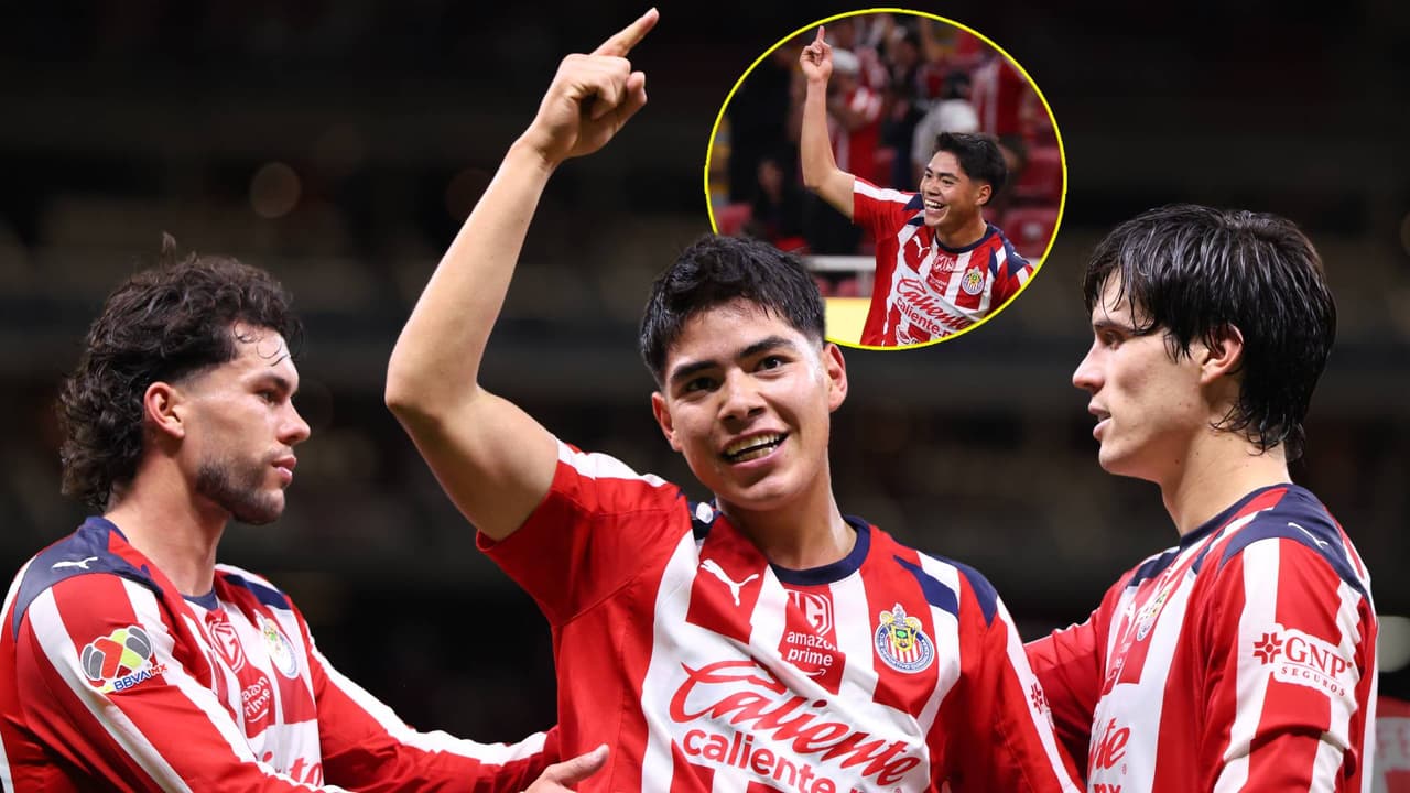 ¿Quién es Samir Inda, quien tuvo debut y gol en el Chivas vs. Necaxa?
