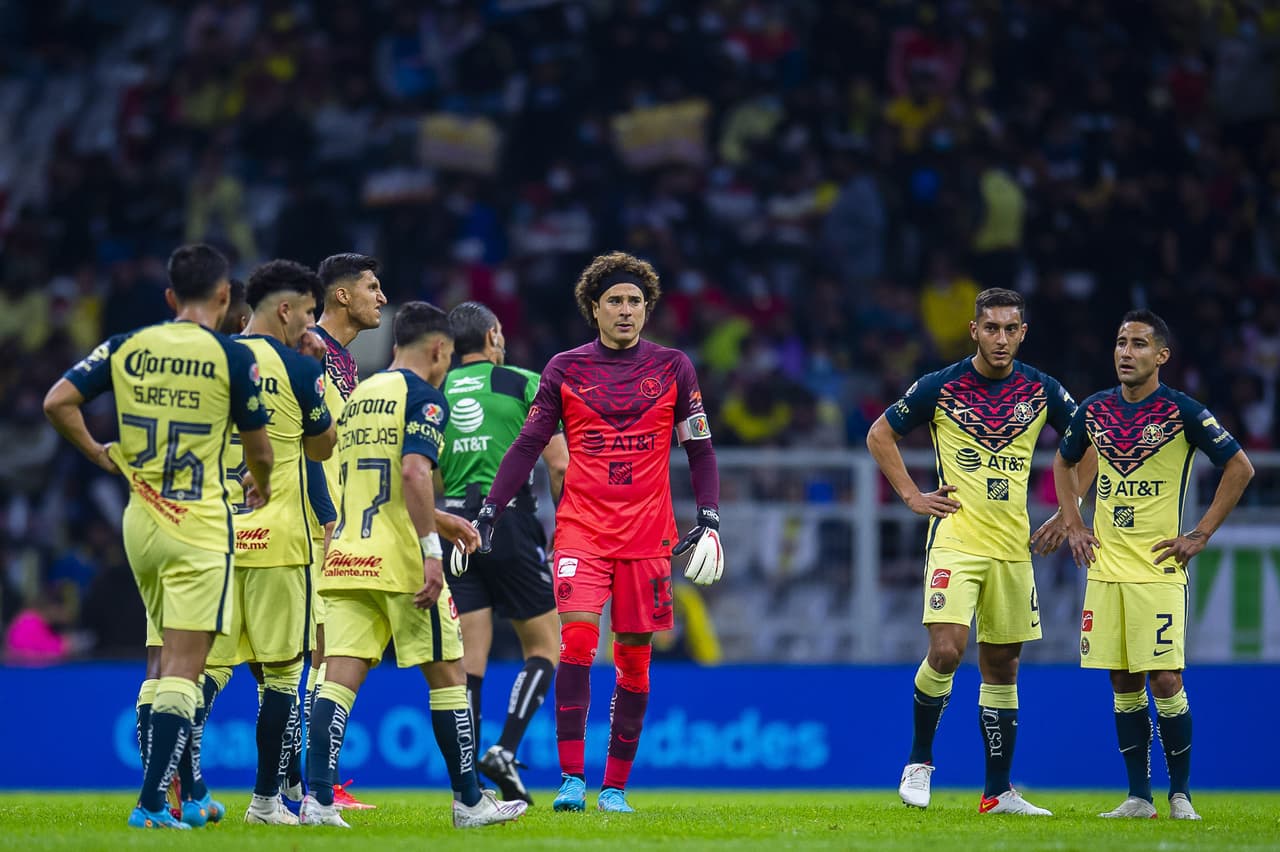 América tuvo la pelota la mayor parte dle tiempo pero no lograron marcar.