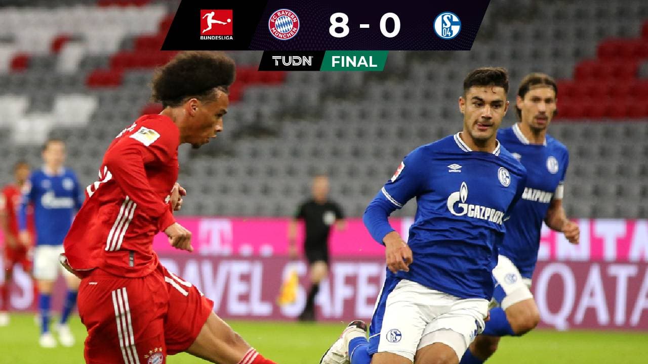 Bayern Munich no tiene piedad de Schalke 04 y lo aplasta 8-0