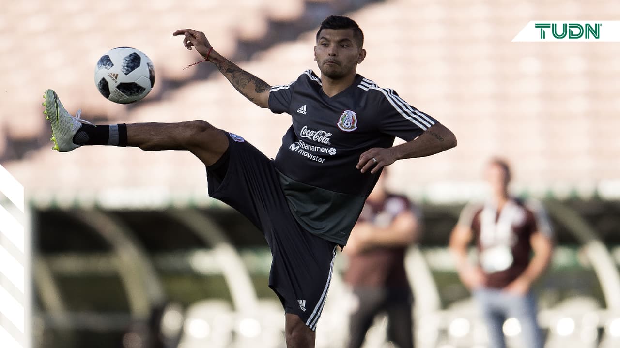 Jesús 'Tecatito' Corona se encuentra en Estados Unidos con el Tri.