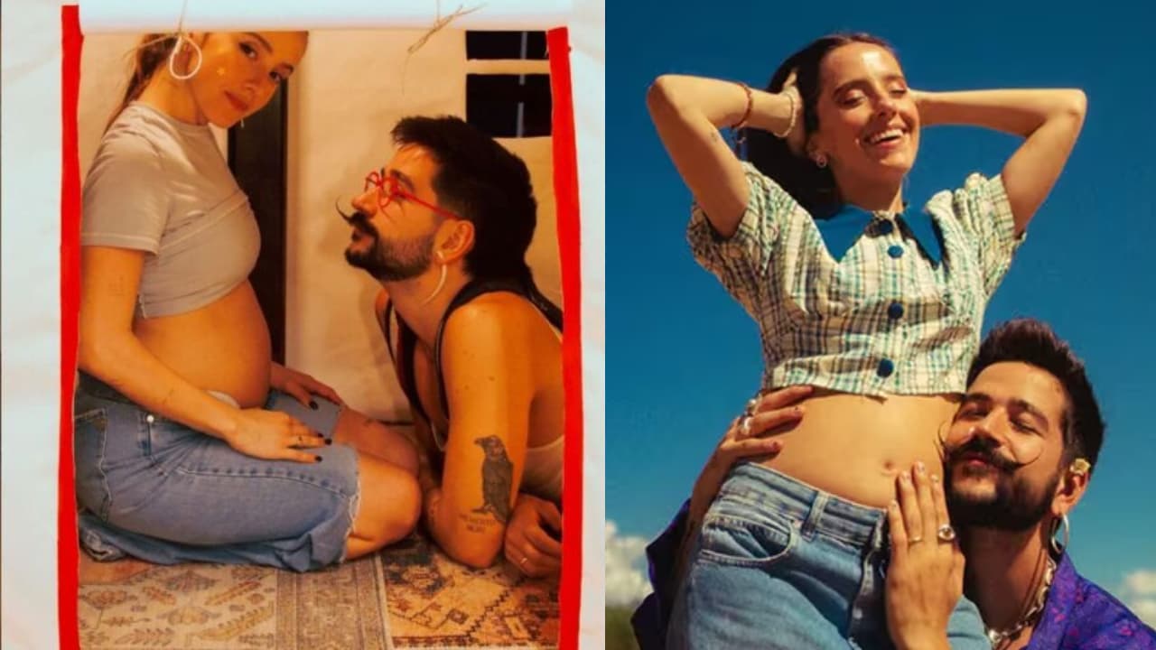 Evaluna posa en bikini luciendo su pancita de embarazo y publica nueva foto de Índigo 