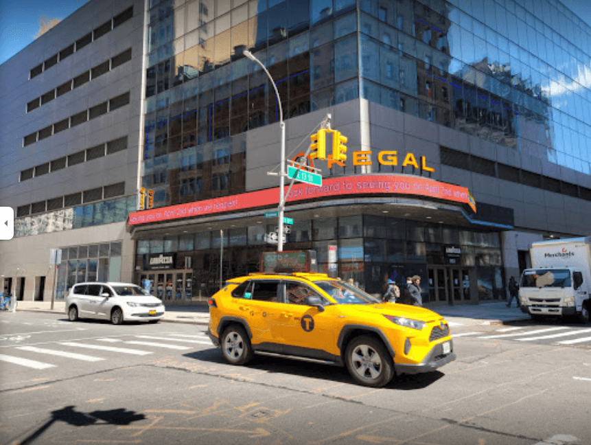 <b>Regal Union Square (Manhattan)</b>
<br>850 Broadway, New York, NY 10003