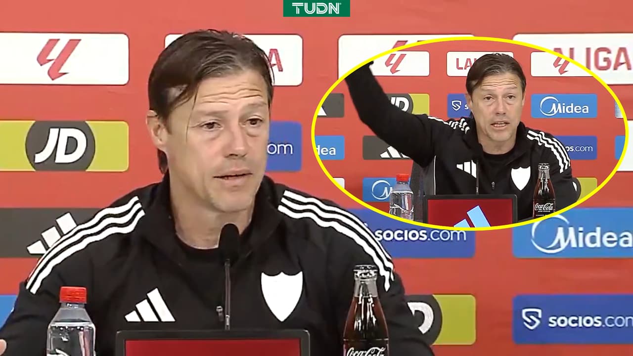 Matías Almeyda critica la banalidad del futbol en tiempos de guerra