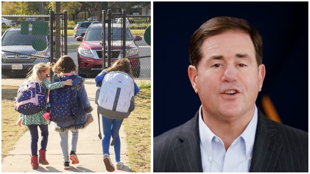 Gobernador de Arizona quiere las escuelas sigan abiertas a pesar del aumento de contagios