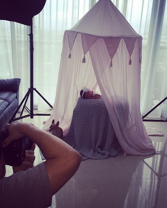 ¡Qué hermosa! Guilietta en plena sesión fotográfica.