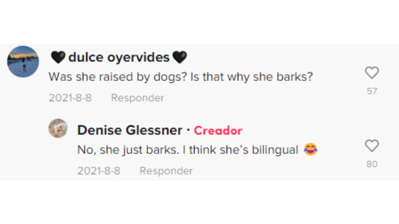 Denise Glessner constestó los comentarios de su video viral