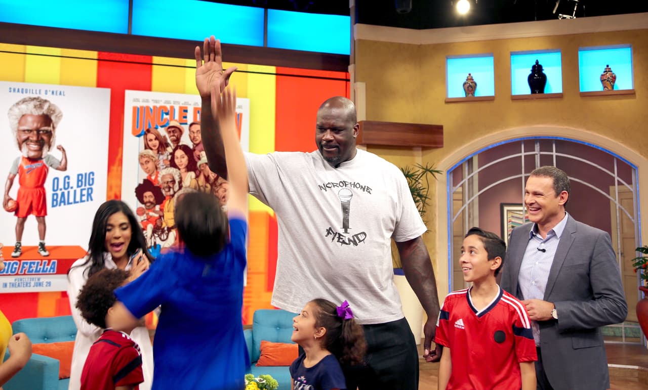 El exdeportista nos visitó para promocionar su nueva película 'Uncle Drew', y lo recibimos como a los grandes.