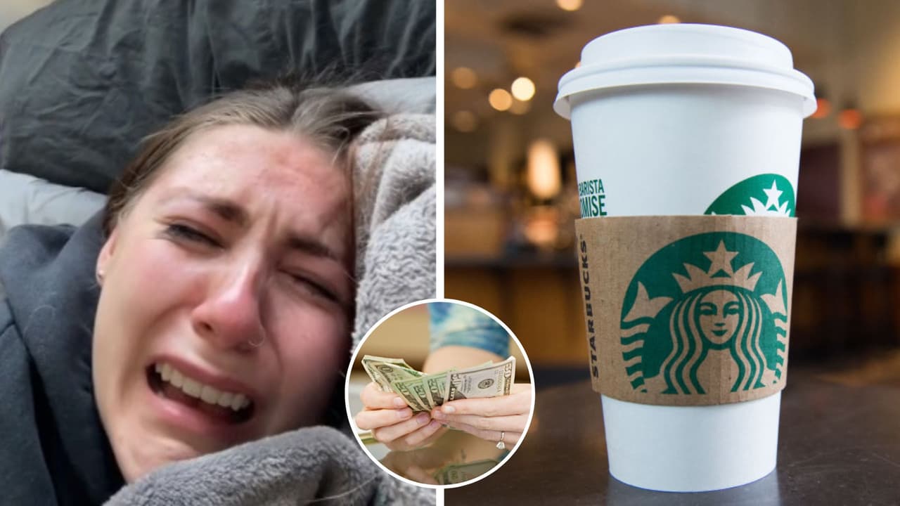 Joven llora al ver que su sueldo no alcanza "ni para un Starbucks": aconseja no independizarse