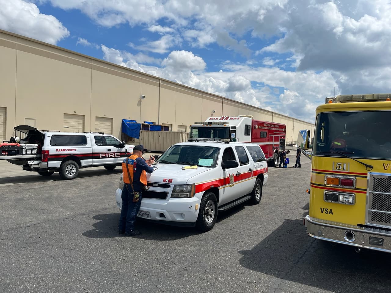 Reportan fuga de materiales peligrosos en Tulare. Esto es lo que se sabe