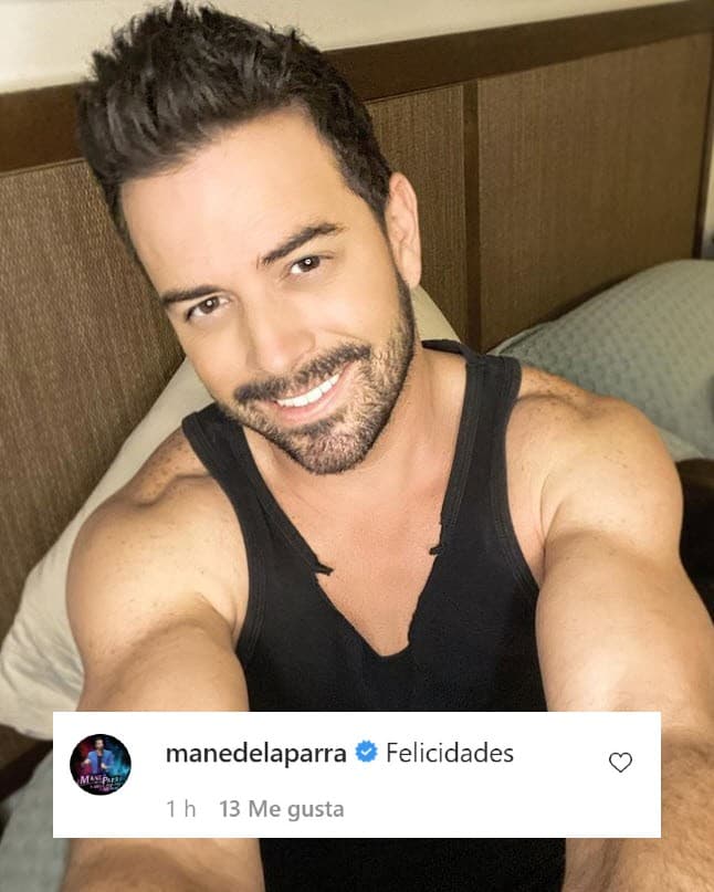 <b>Mane de la Parra </b>es otra de las celebridades que se unió a las congratulaciones.