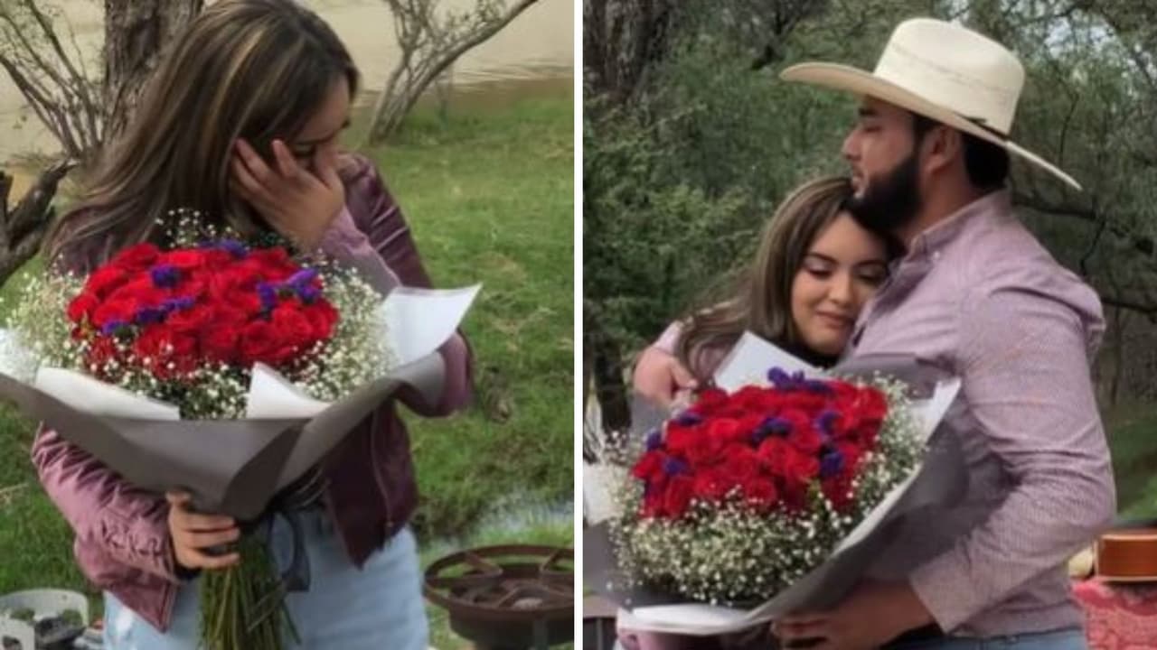 "La mejor propuesta de matrimonio" hace llorar a TikTok por su sencillez: “Impriman más hombres así”