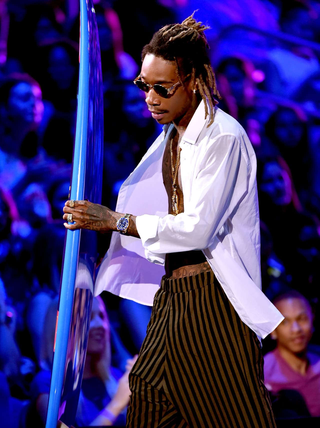 El rapero no podía creerlo, pero al final sus fans lo celebraron.