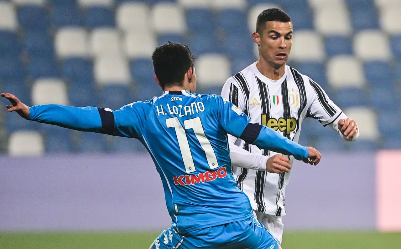 Hirving Lozano y Cristiano Ronaldo, un choque debe que esperar