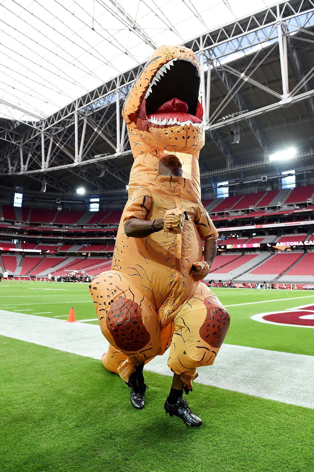 <b>Dinosaurio</b>
<br>Este no tiene porque ser un disfraz exclusivo para los niños (aunque es una gran opción). Hay botargas fantánsticas que recrean la forma de un tiranosaurio rex o de dinosaurios famosos (aunque no te gusten) con Barney. 
<br>
<br>
<b>Algunos básicos para el disfraz:</b> necesitas una botarga, punto. 
<br>
<br>
<b>De venta en:</b>
<br>
<b><a href="http://www.halloweencostumes.com/dinosaur-costumes.html">Hallowen Costumes,</a></b> a partir de $30 dólares.