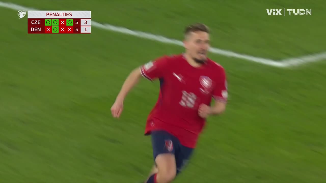 ¡Chequia al Mundial! Deja fuera a Dinamarca en tanda de penales