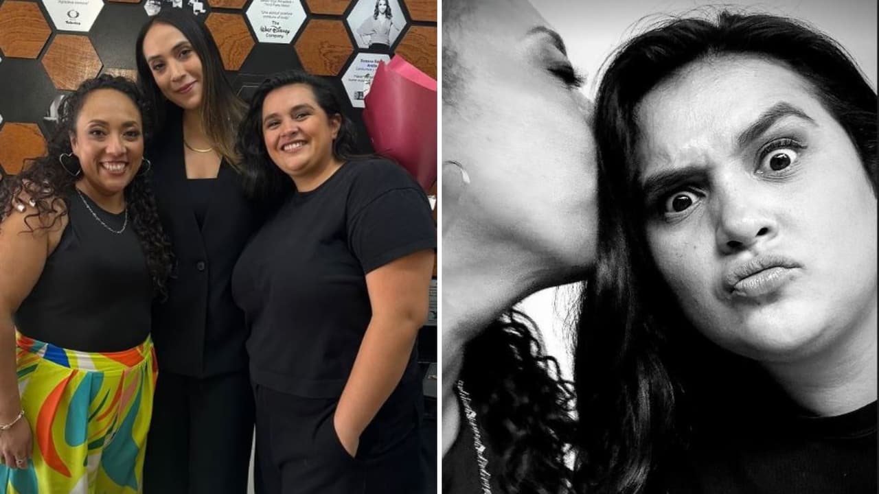 Michelle y las recientes fotos que publicó con su novia Victoria.