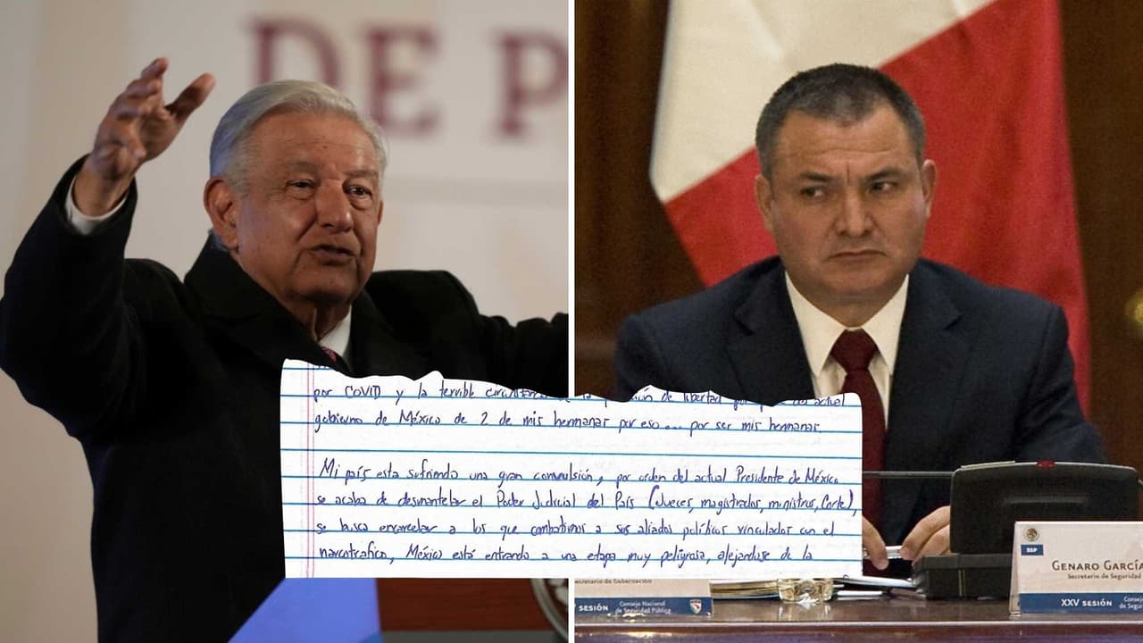 Esto dice la carta que García Luna lanza desde prisión poco antes de su sentencia en Nueva York