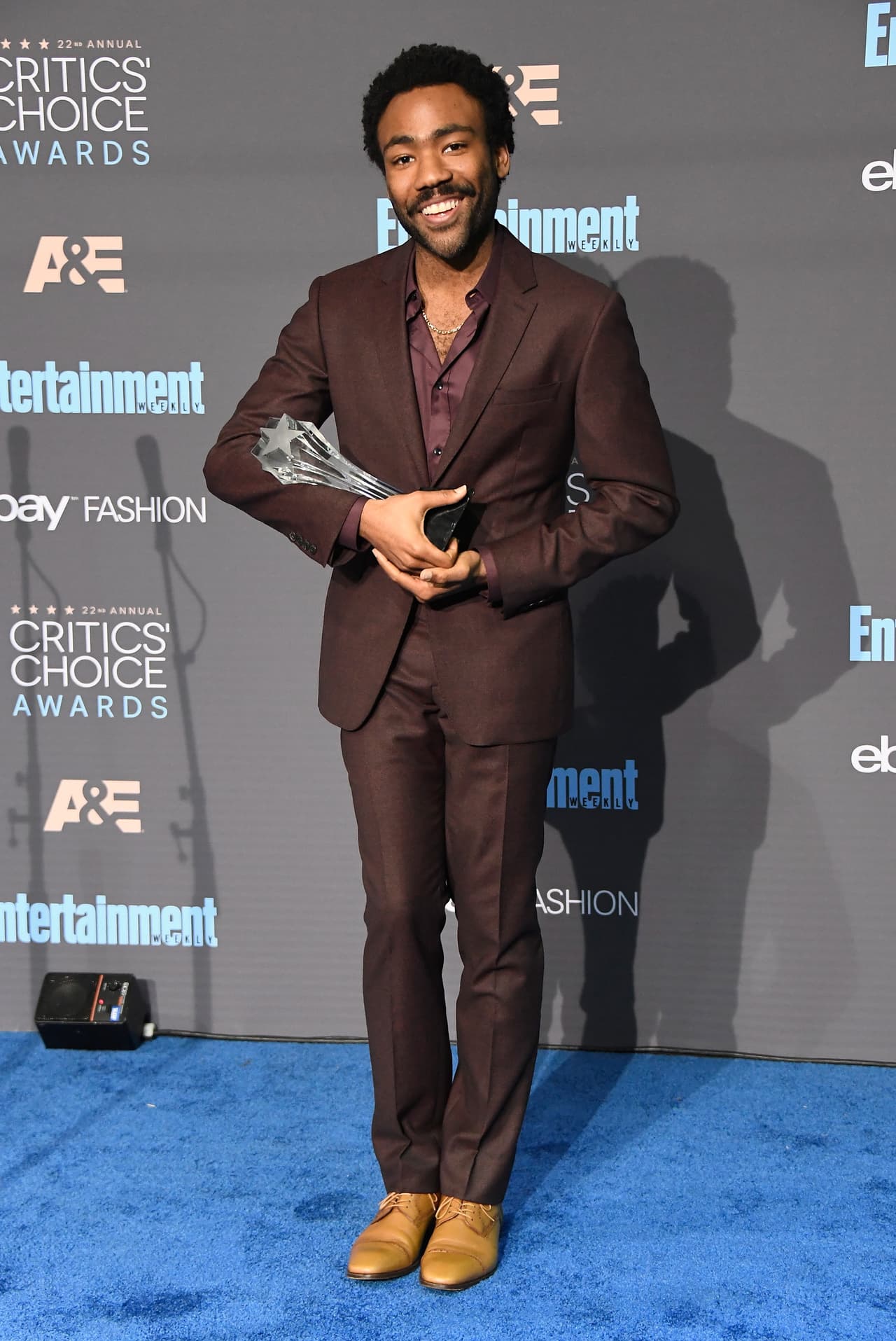 El actor Donald Glover fue el ganador del premio como Mejor actor en una serie de comedia por su participación en 'Atlanta'