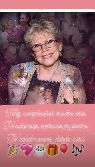 En diciembre de 2014, Laura Zapata dio detalles de la distanciada relación que tuvo con su mamá en 
<a href="https://www.youtube.com/watch?v=ZrWu6sPJwh8">Sal y Pimienta</a>: "
<b>Me costó mucho trabajo entender que yo no vivía con mi mamá</b>, que siempre es como nuestra referencia, nuestra ancla a este planeta".
<br>