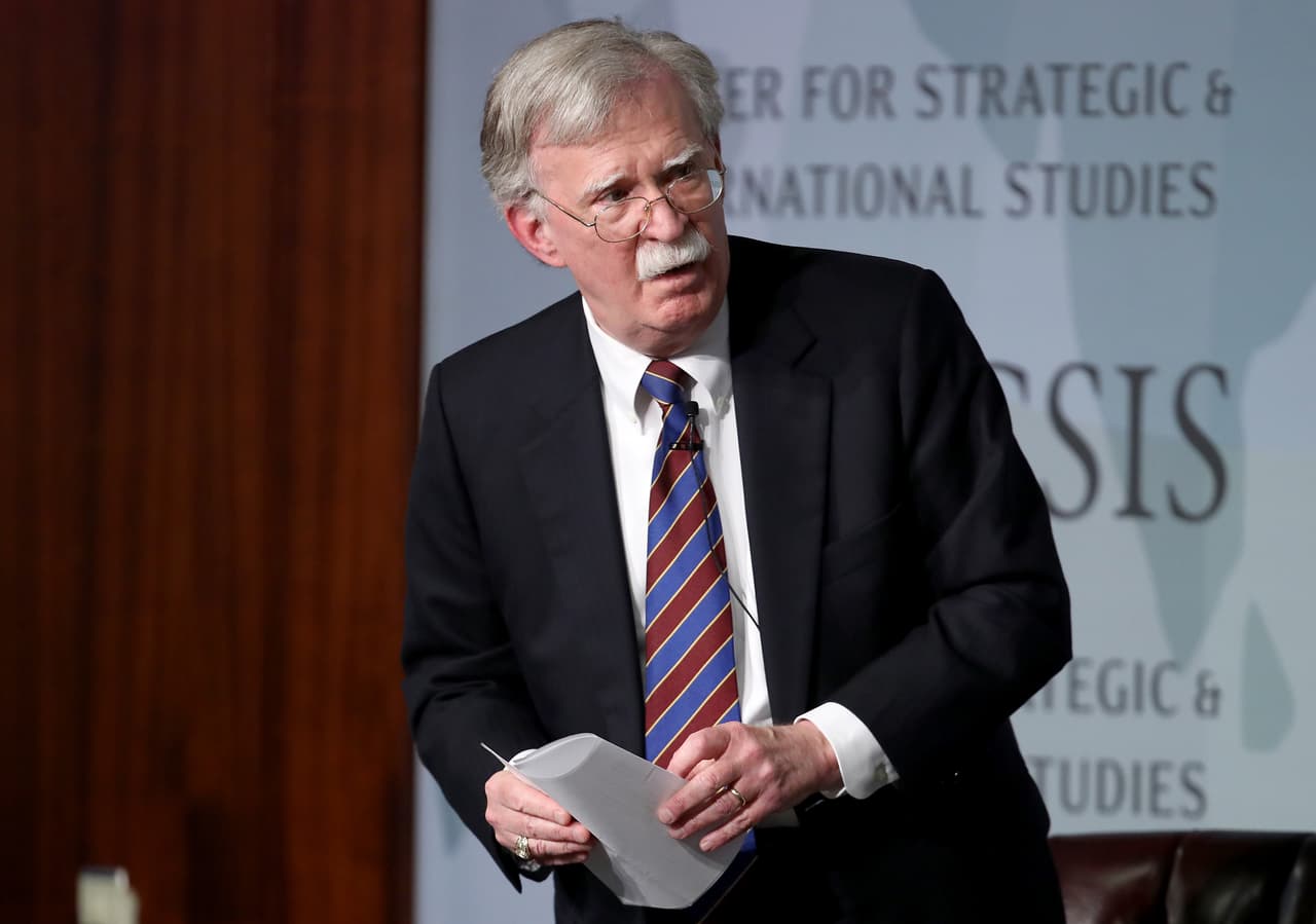 John Bolton, exasesor de seguridad del gobierno de Trump.