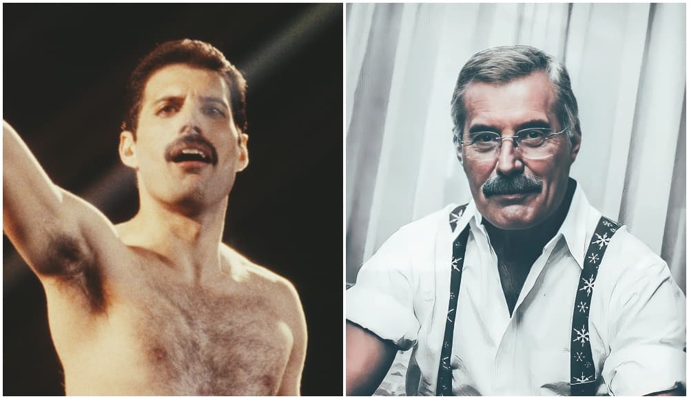 Freddie Mercury en el 2022 según una IA