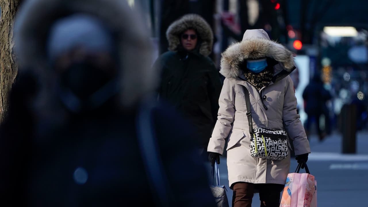 Nueva York enfrenta temperaturas gélidas y sensación térmica bajo cero