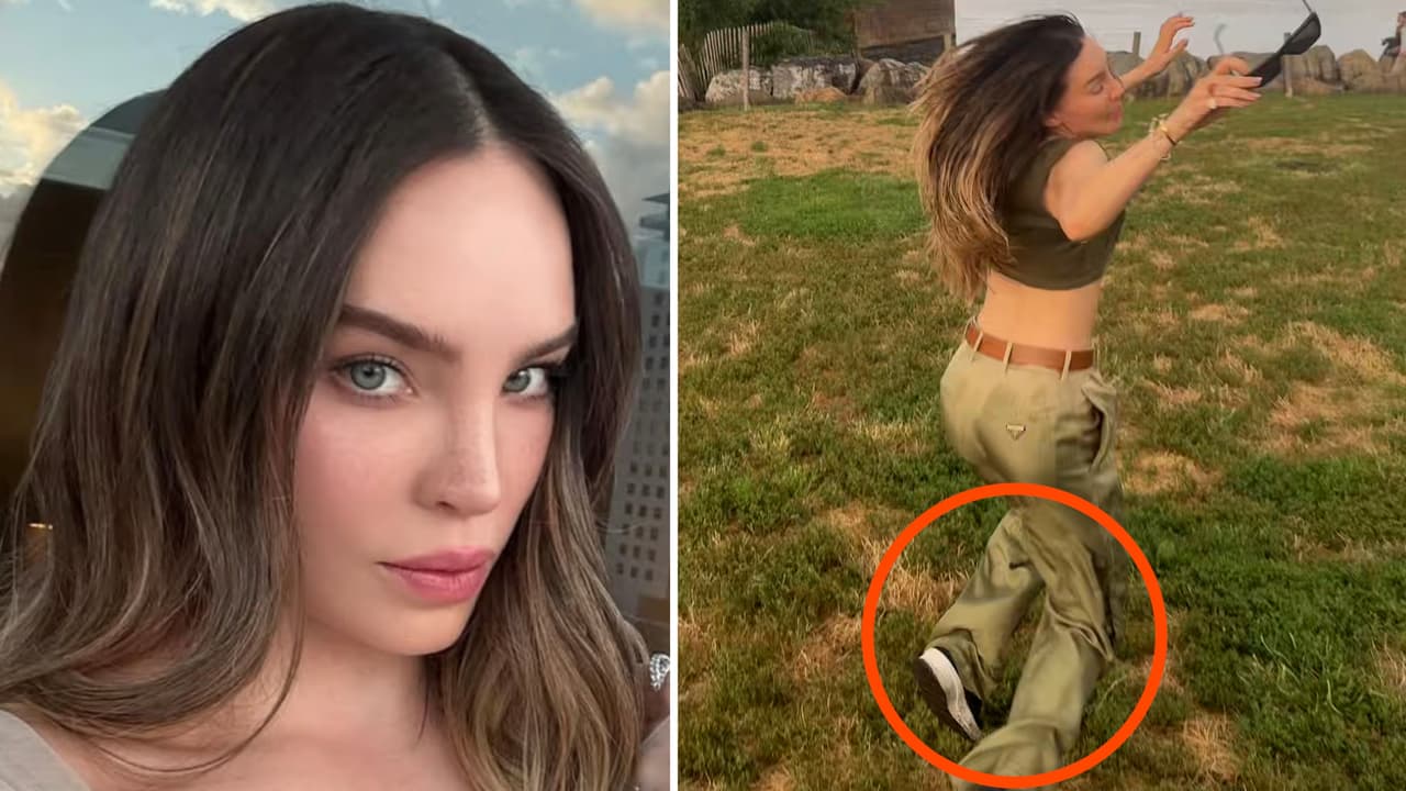 ¡Belinda vuelve a caer!: la cantante corre, va a dar al suelo y así reacciona