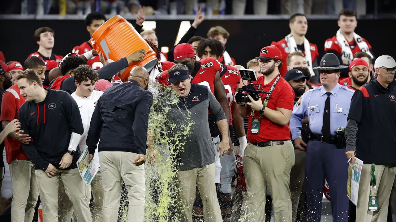 Georgia aplasta a TCU y se proclama bicampeón de la NCAA