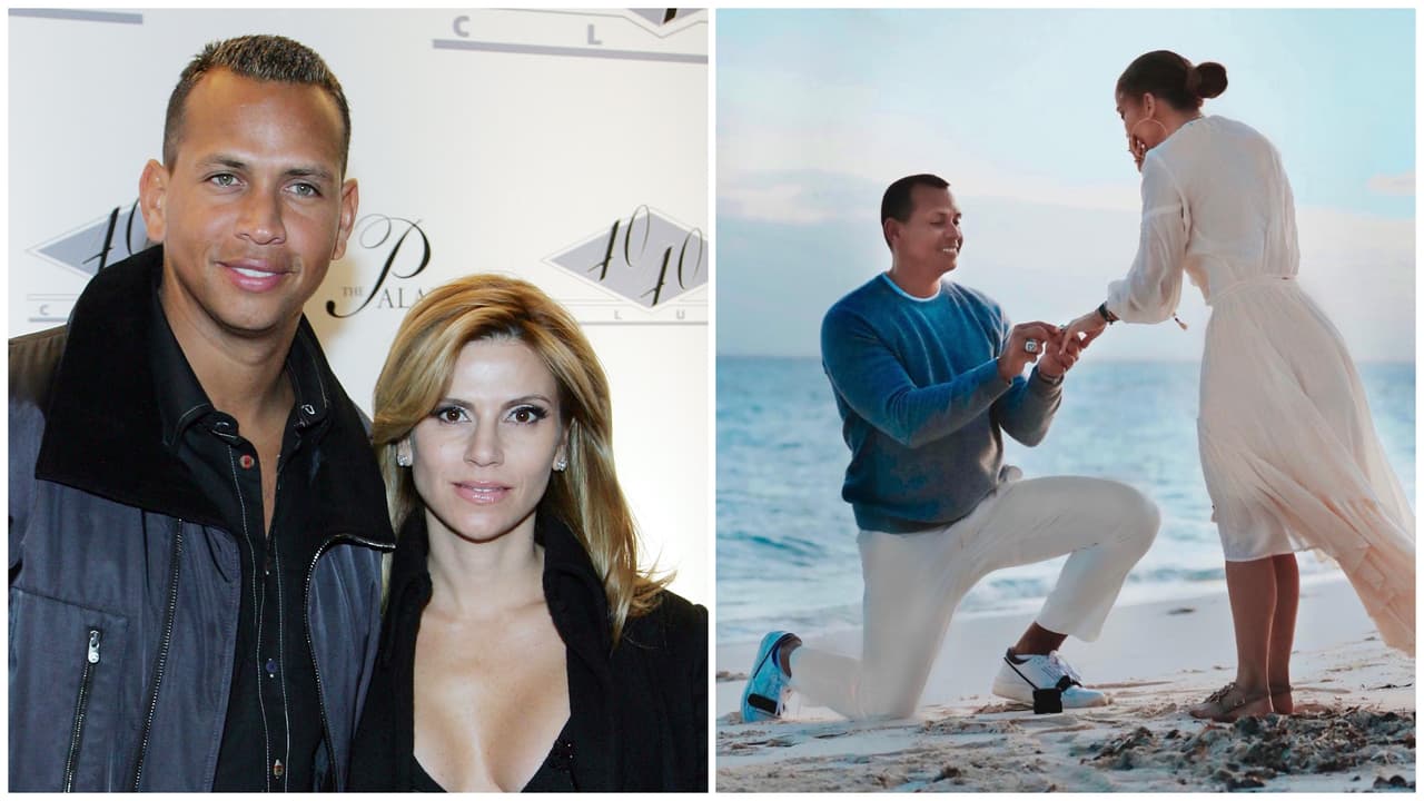 Con pocas palabras, la exesposa de A-Rod felicita al expelotero por su compromiso con JLo