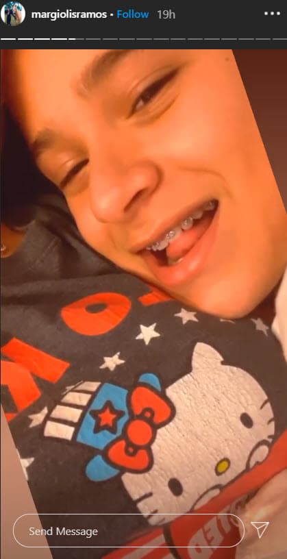 "Esta Navidad 
<b>te volvieron a negar la posibilidad de verme</b> al igual que hace 3 años. Te amamos 'baby'".
<br>