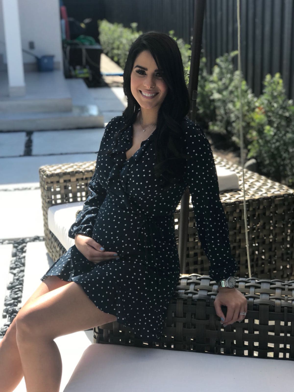 Ahora ella espera con alegría a este bebé que podría nacer en el mes de su cumpleaños, lo cual considera una bendición y sin duda su mejor regalo. "Yo cumplo en agosto 1 y va a nacer por ahí del día 8".