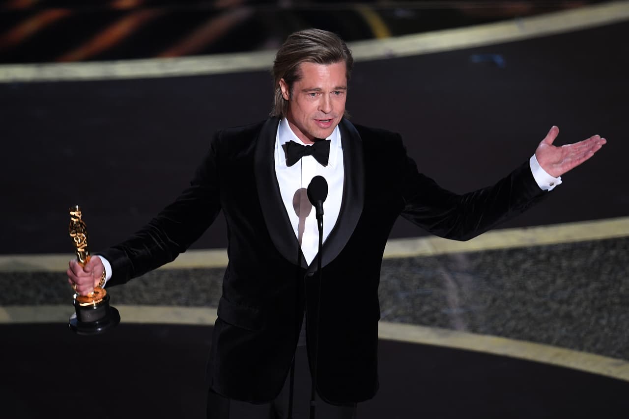 A sus 56 años, Brad Pitt recibió este domingo el premio Oscar que codiciaba: el de Mejor actor de reparto.