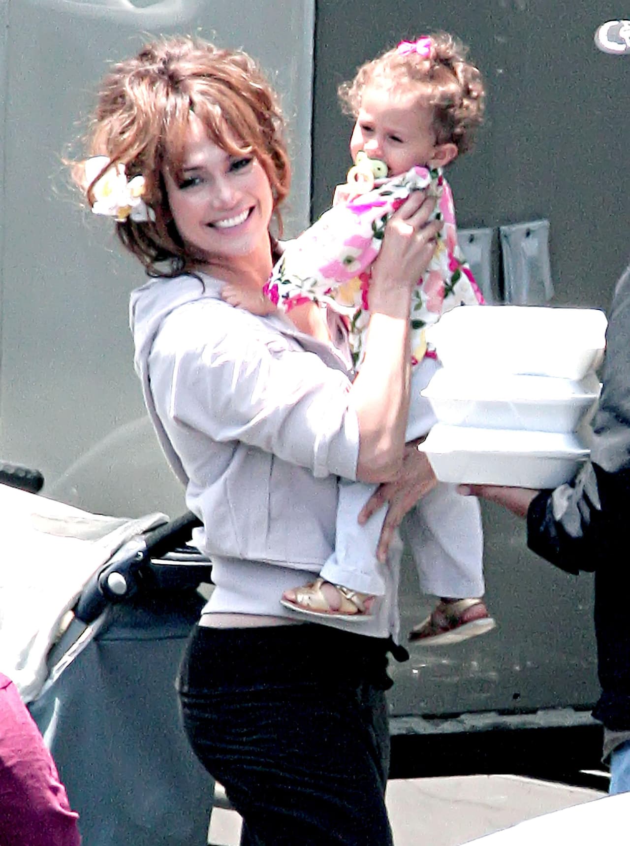 Desde pequeña, Emme ha llamado la atención de los paparazzi.