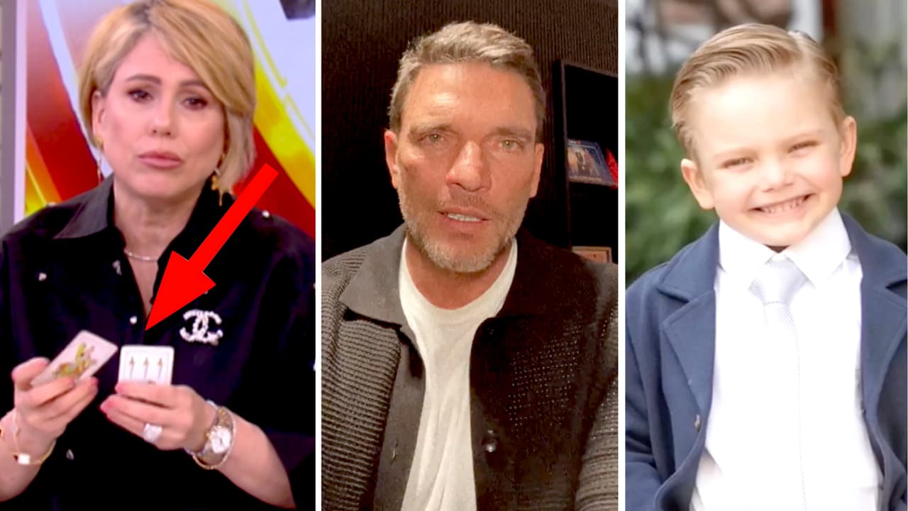 Famosa médium pregunta a las cartas si Julián Gil y su hijo se reencontrarán pronto